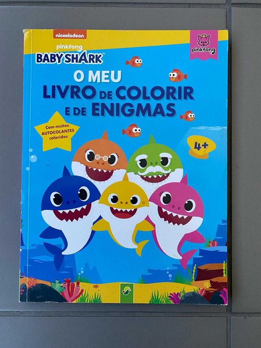 Livro educativo do Baby Shark