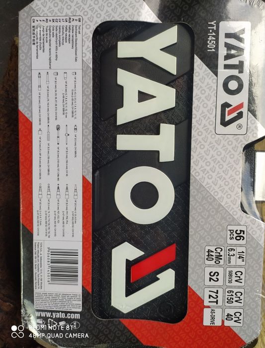 Набор инструментов 56 предметов YATO YT-14501