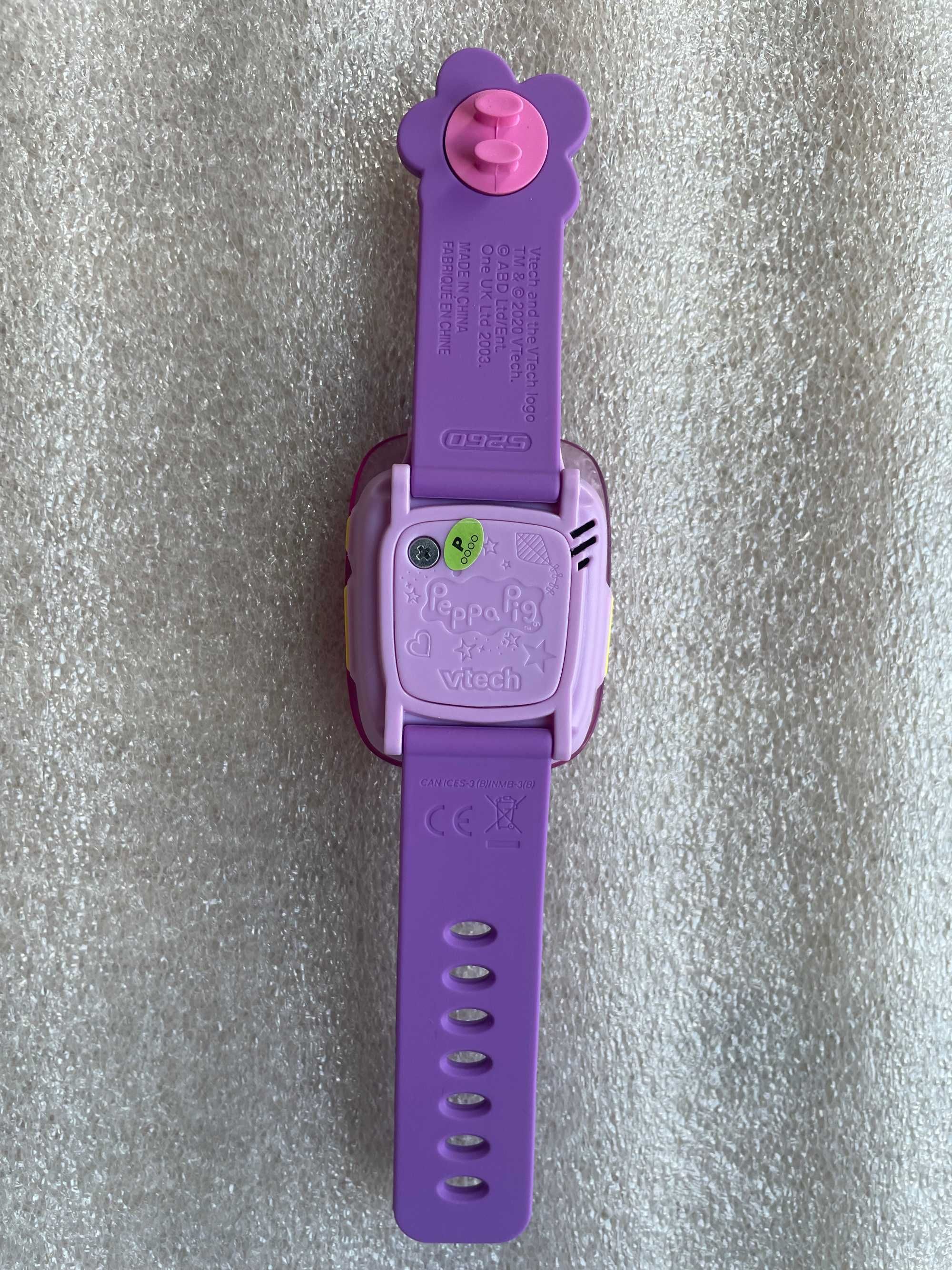 Vtech Interaktywny zegarek Świnka Peppa  j. hiszpański