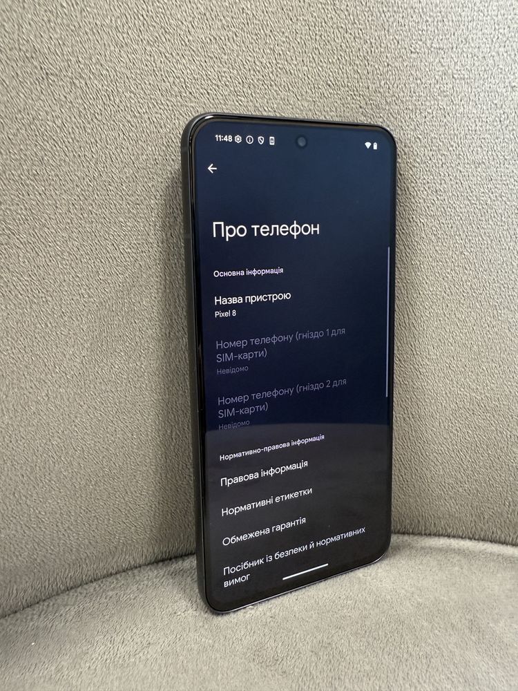 Google Pixel 8 8/128GB Obsidian ( EU )