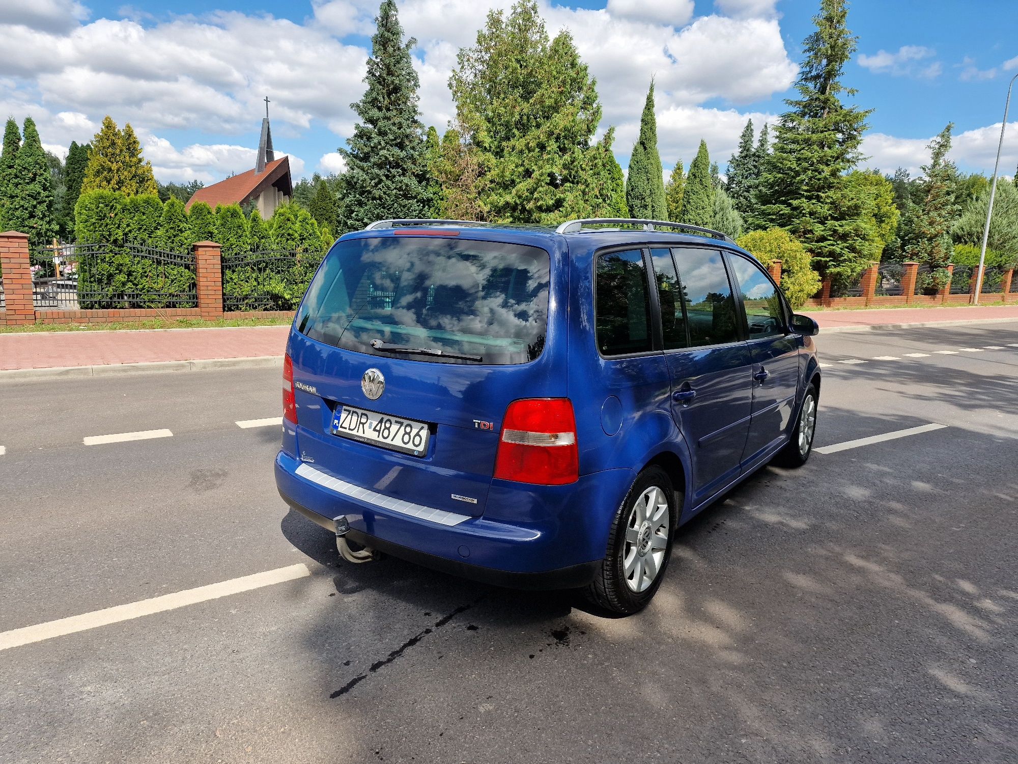 Vw Touran 2.0 Tdi 136km Klima Alu 7 osób Hak