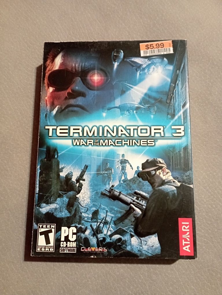 Terminator 3 - War of The Machines. PC ANG Mini BOX Kolekcjoner. NOWA