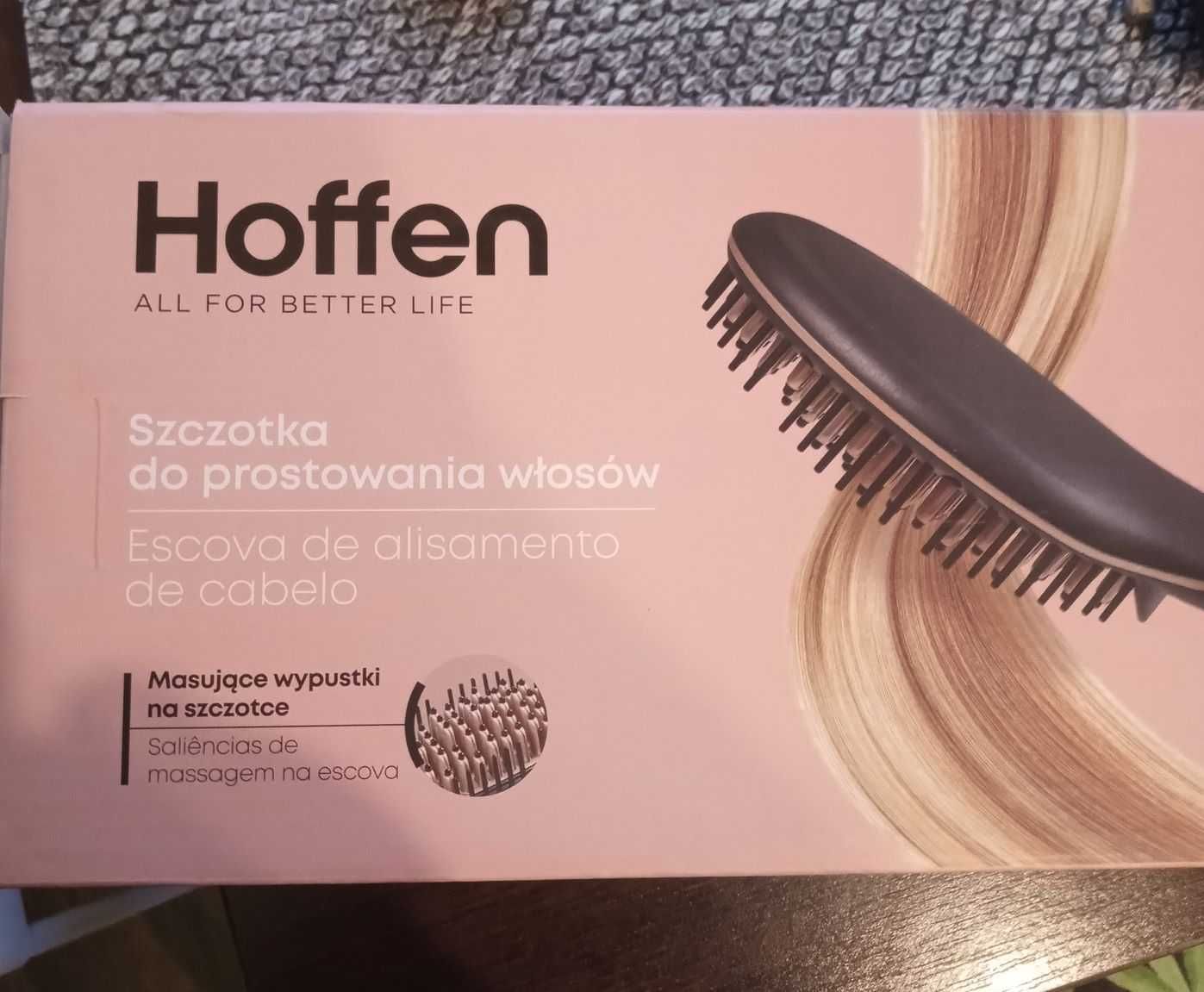 Szczotka do prostowania włosów HOFFEN nowa