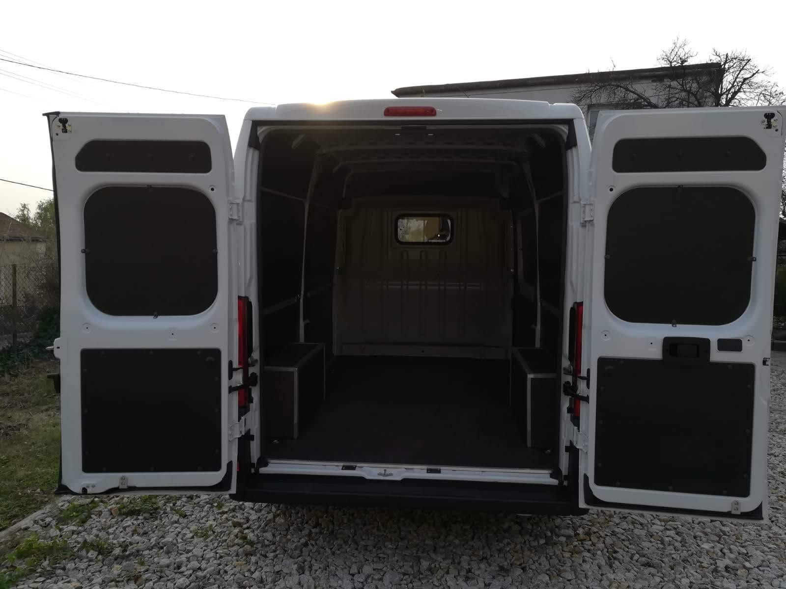 Zabudowa aut dostawczych L2H2 Ducato Master Jumper Boxer KNAUTECH