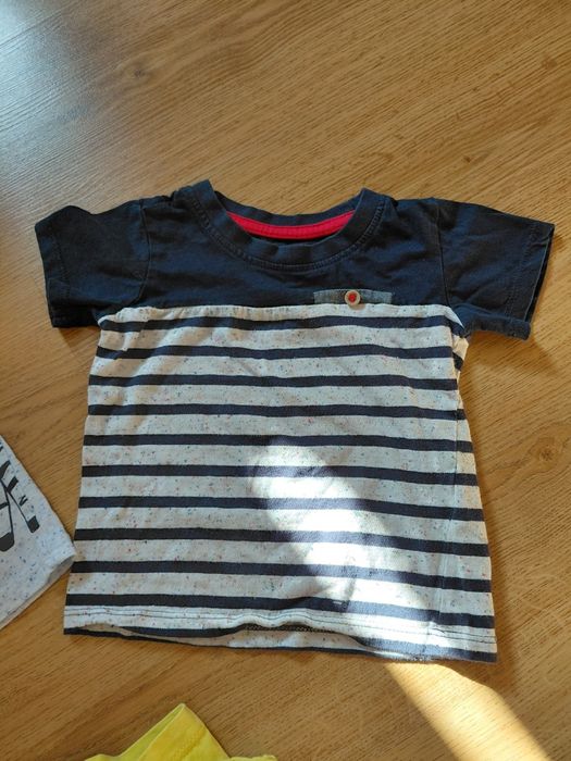 Zestaw paka koszulek tshirtow niemowlęcych 68 74