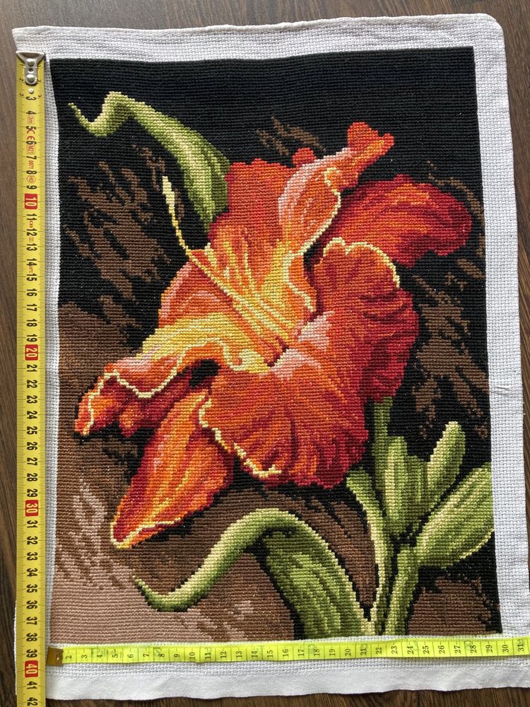 Obraz haftowany „czarujący liliowiec” 29 x 38
