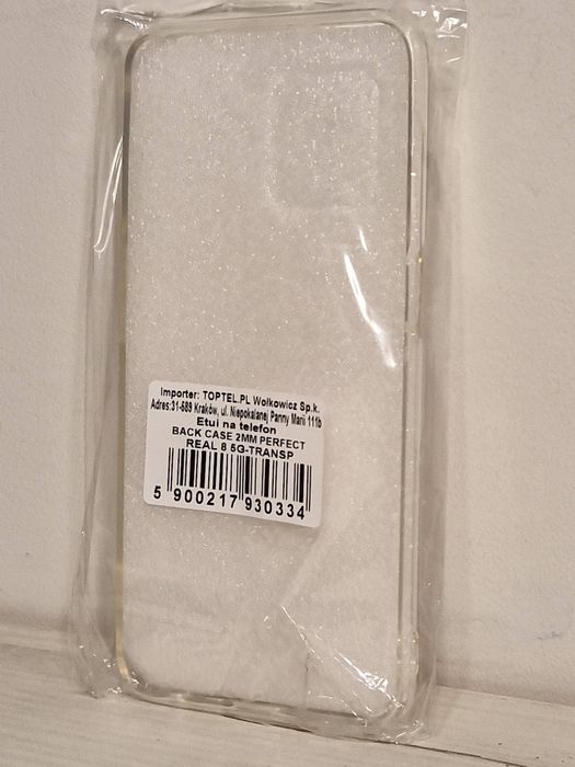 Back Case 2 mm Perfect do REALME 8 5G Przezroczysty