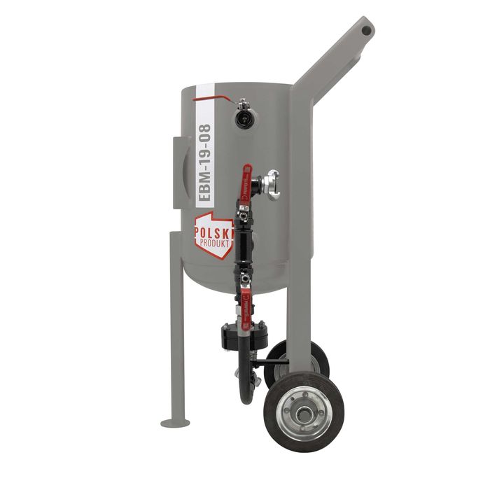 Polska piaskarka syfonowa warsztatowa EBM-19-08 19L 8Bar Land Reko