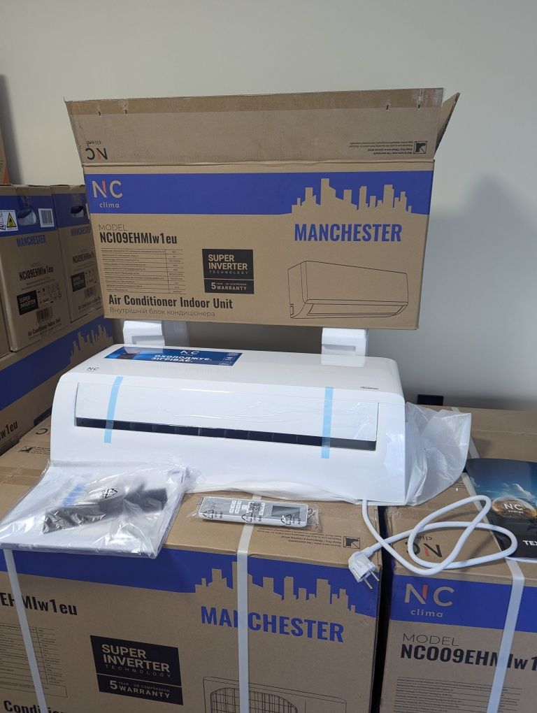 Кондиціонер NC Clima Manchester | Model NCI09EHMIw1eu НОВІ ТОП ВИБІР