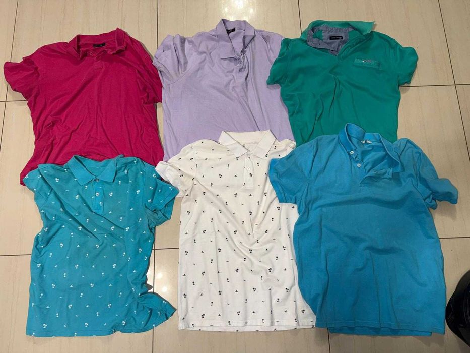 Zestaw 6 Koszulek Polo Smog C&A Terranova i Tommy Hilfiger