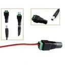 Gniazdo DC 5,5/2,1mm złączka żeńska CN-48 wtyczka (op. 100 sztuk)