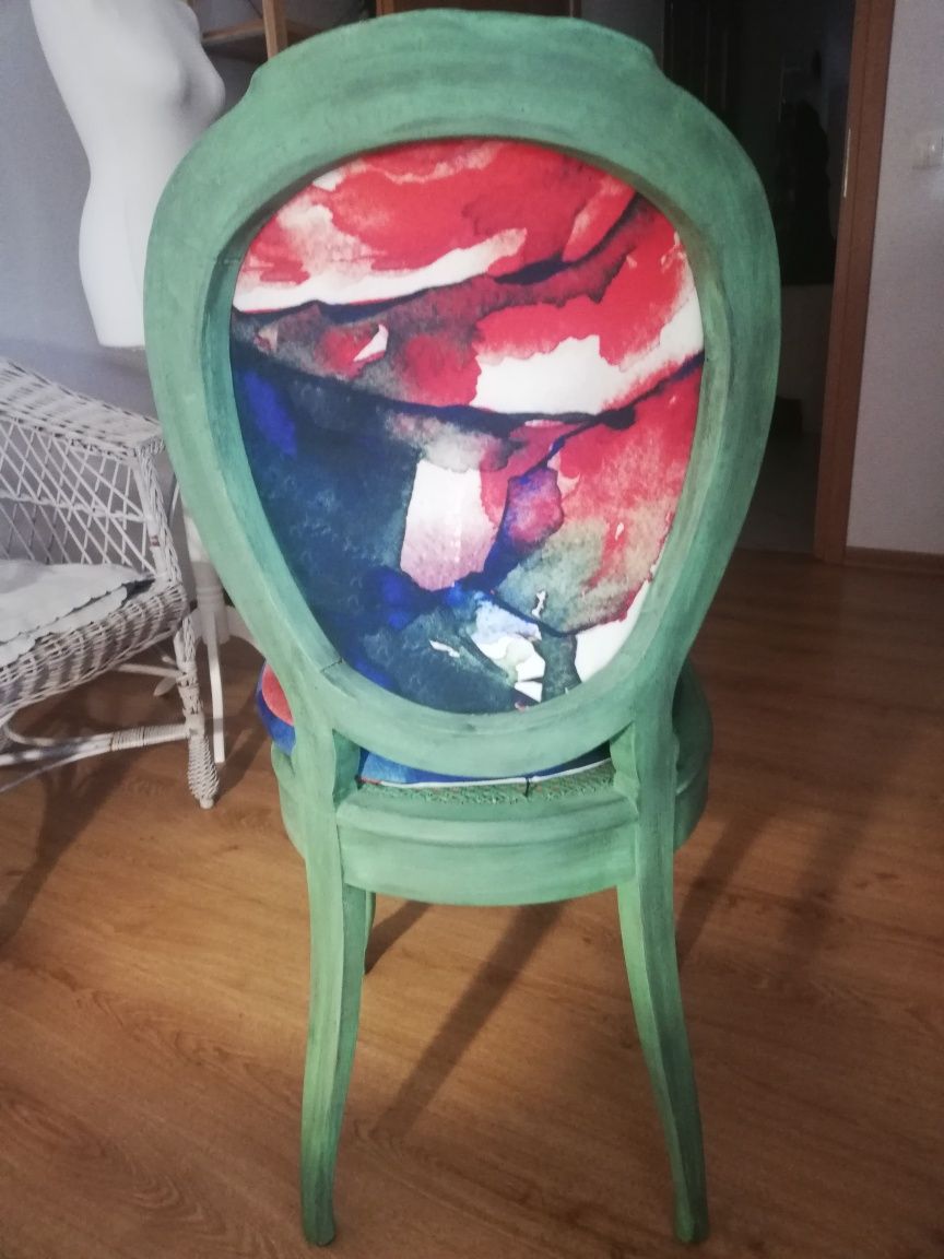 Krzesło odrestaurowane