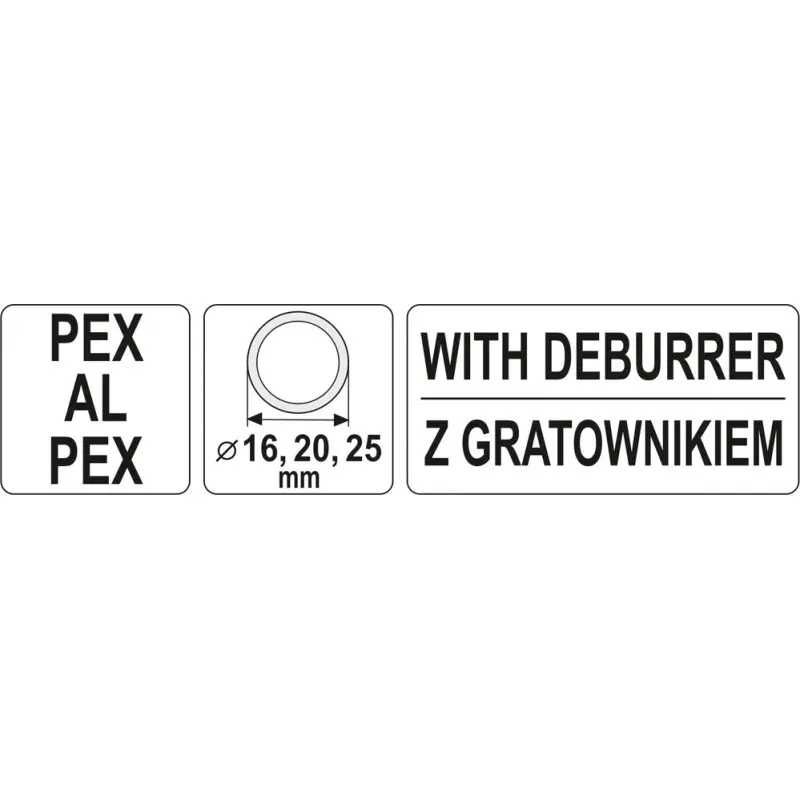 YATO Kalibrator z gratownikiem 16/20/25 Szybka Wysyłka SKLEP