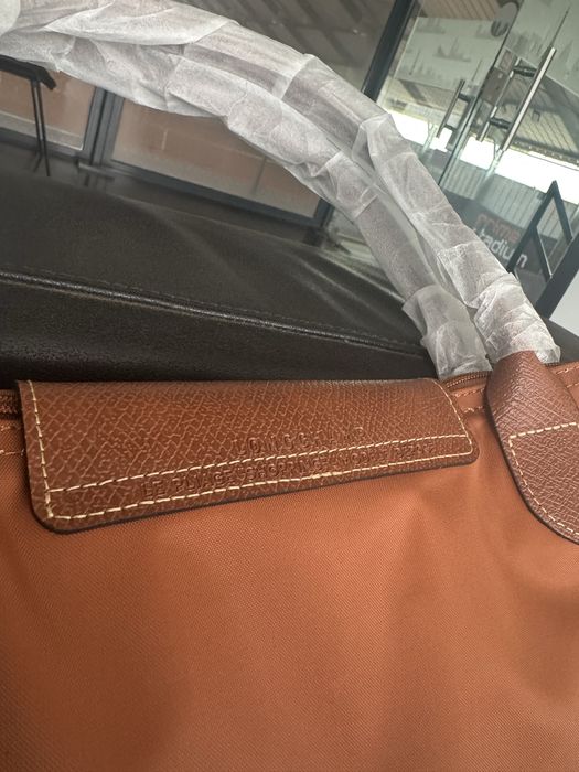 Bolsa Longchamp cor caramelo