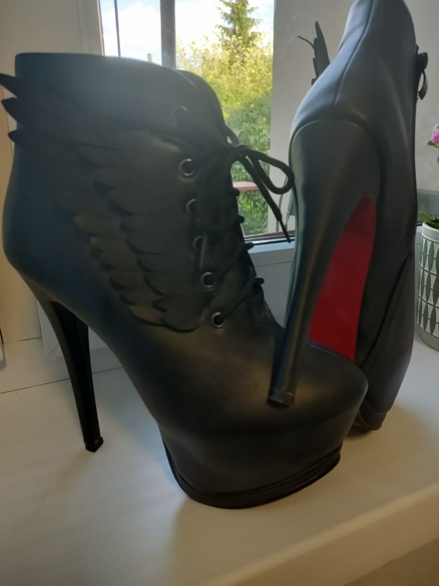 Buty trans wysoki obcas