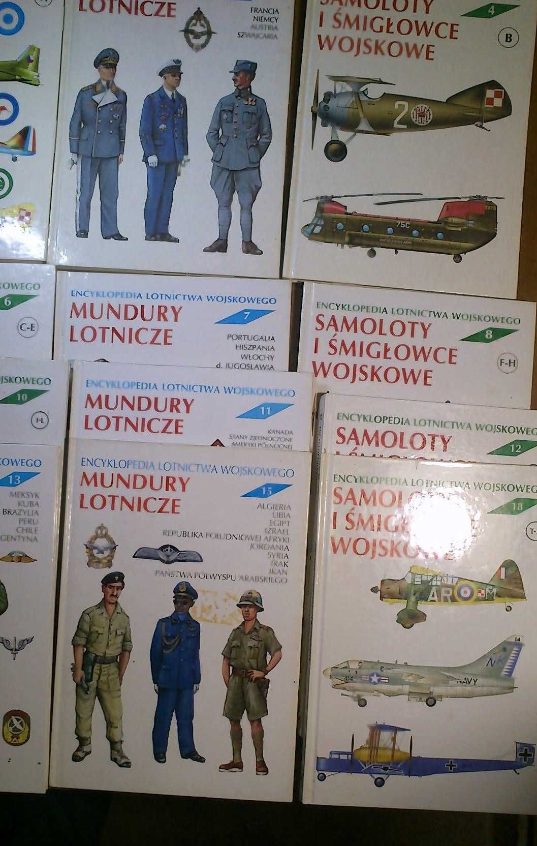 Encyklopedia lotnictwa wojskowego - Mundury Samoloty - t. 1-18