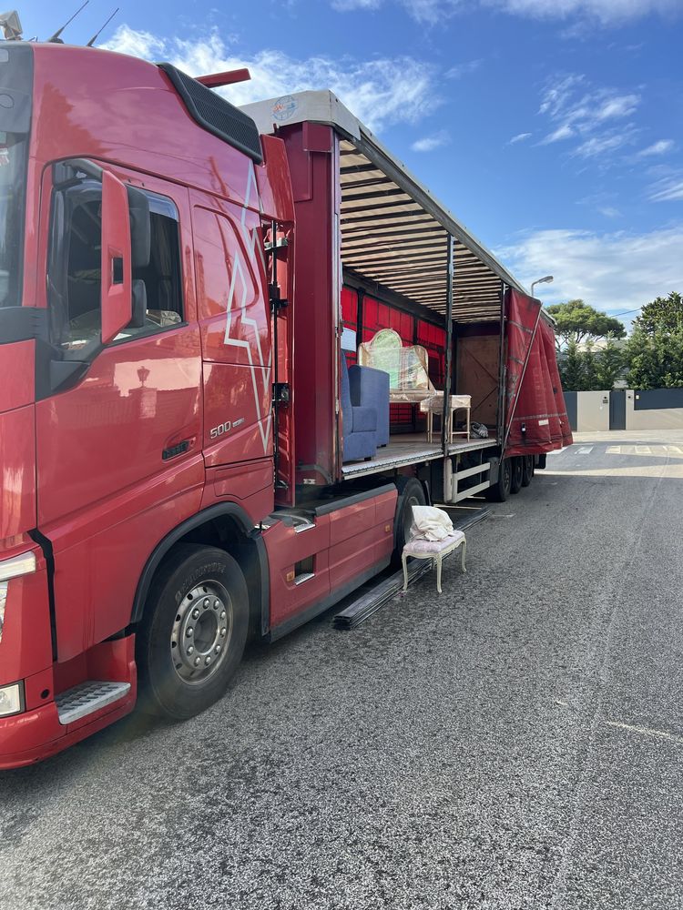 Mudanças, grupagens e transporte motas Low Cost Lisboa-Porto-Algarve