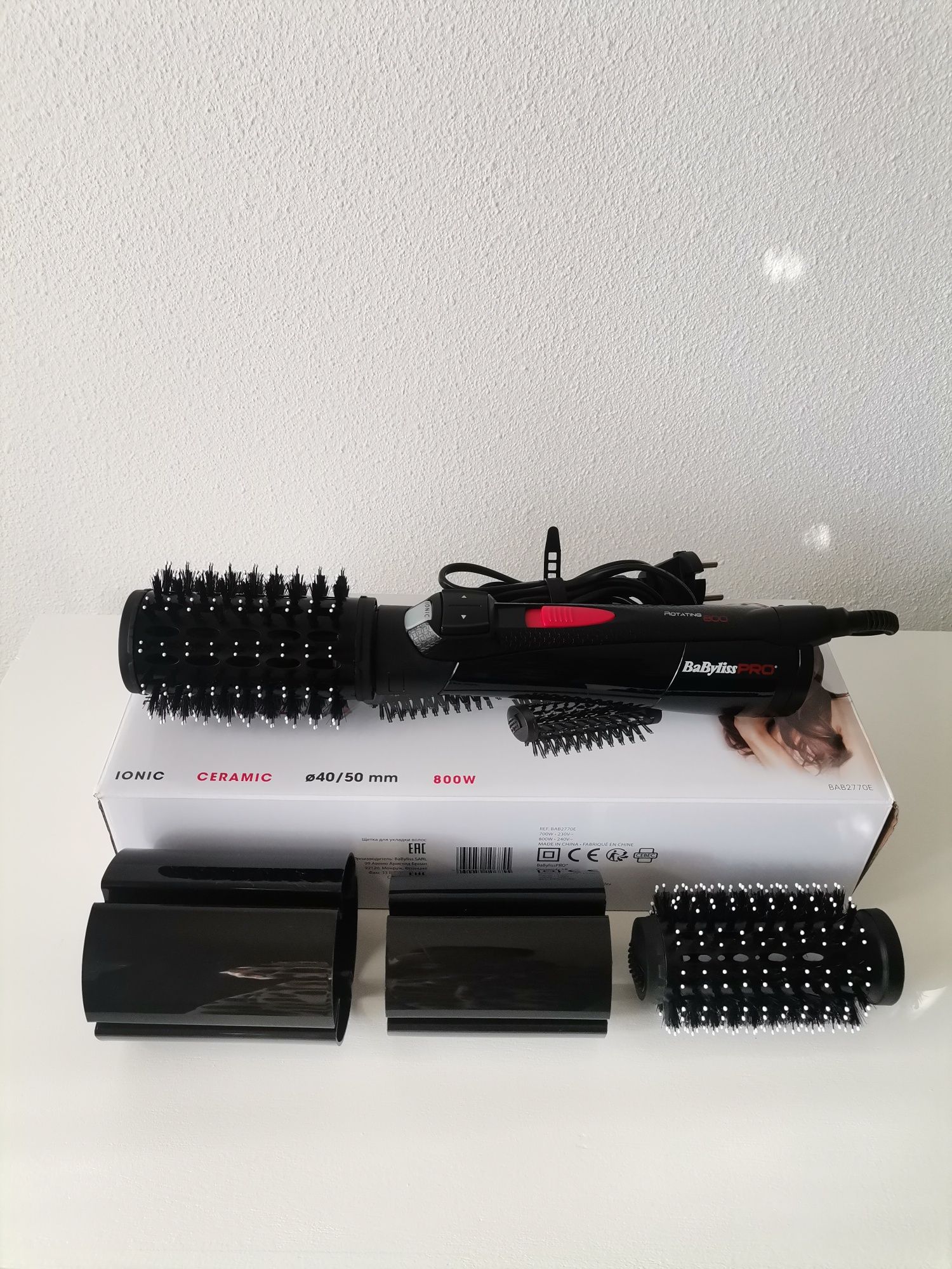 Escova modeladora Babyliss Pro Rotating 800