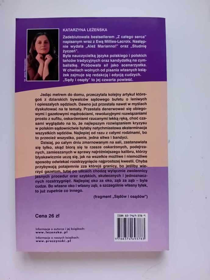 Sądy i osądy - Katarzyna Leżeńska