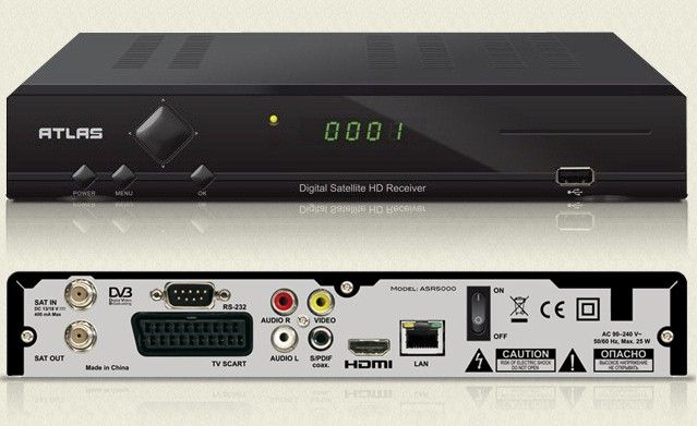 HD ресивер (тюнер) ATLAS ASR5000 от STRONG