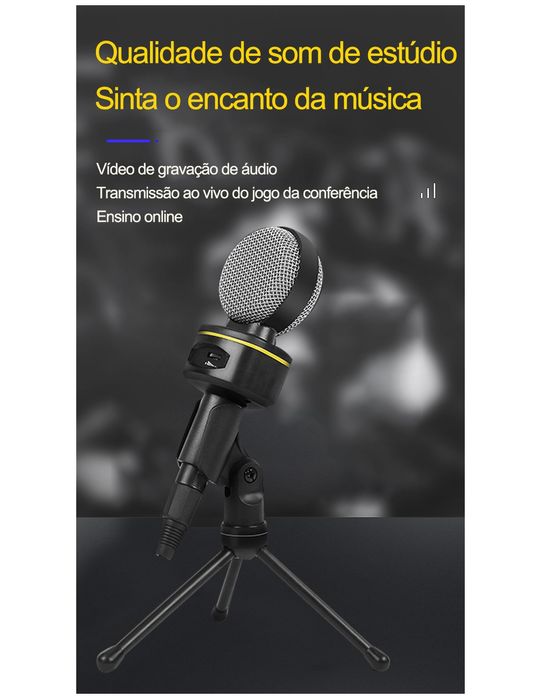 Microfone Condensador QRA-T600