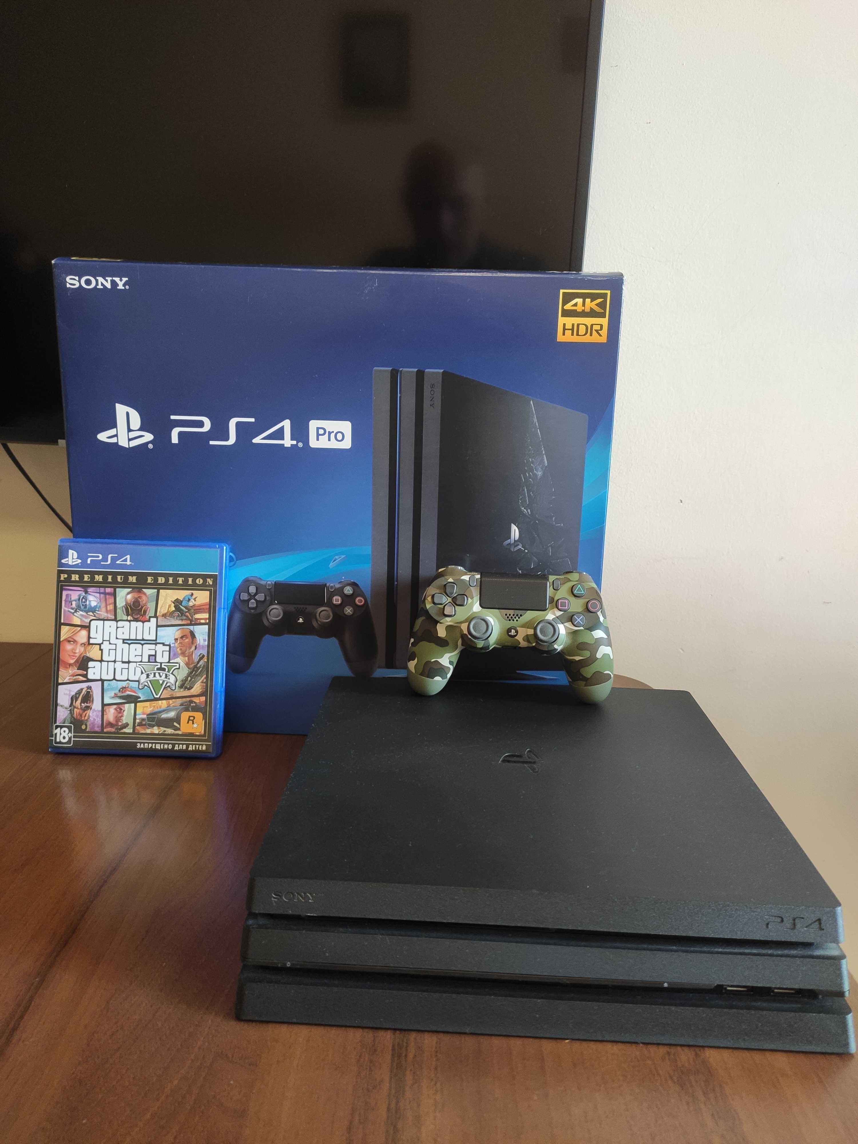 Sony Playstation 4 Pro Black на 1 Tb пам‘яті