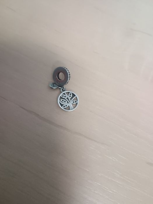 Srebrny charms do bransoletek modułowych typu Pandora