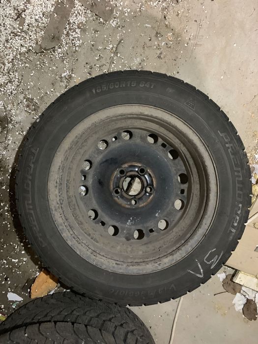 диски 185/60 зимняя резина 15" volkswagen audi seat skoda 6Jx15H2 ET38