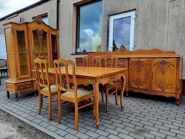 Zestaw mebli do salonu w stylu ludwikowskim. Transport cały kraj.