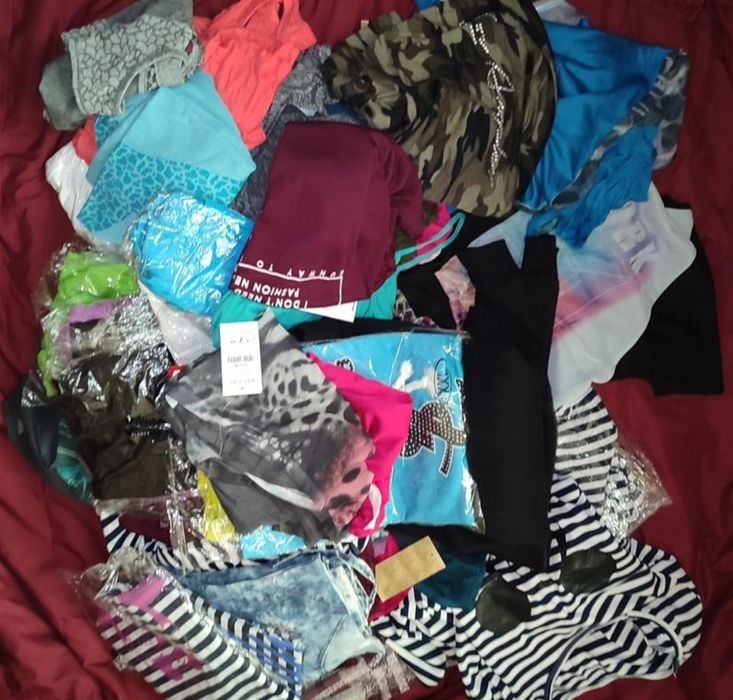 Огромным лотом 50шт женская новая одежда