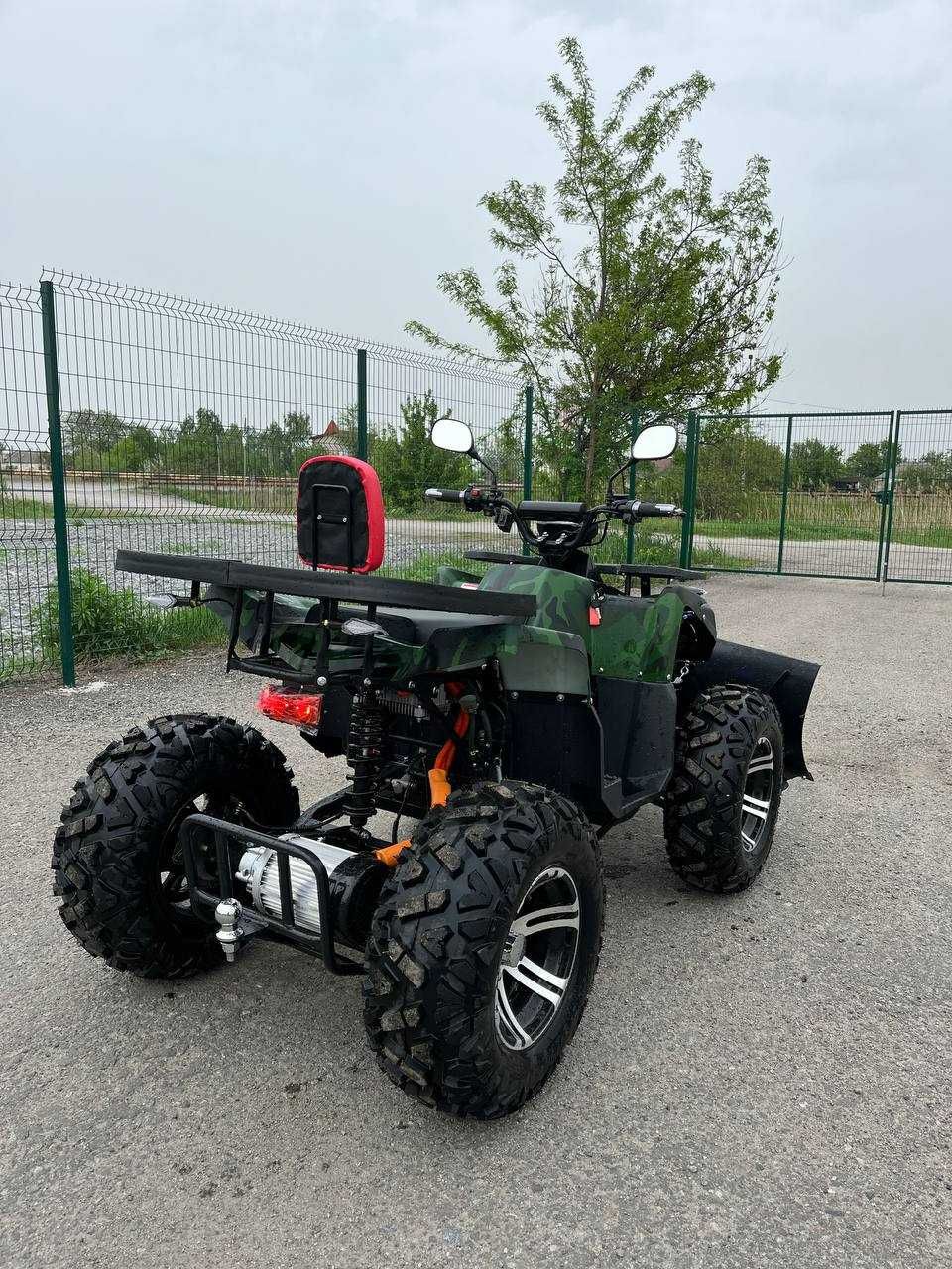 Електричний квадроцикл E-QUAD 3000 4WD Dual Motor Li-ion (з відвалом)