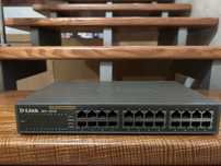 Коммутатор D-Link DES-1024D 24port 10/100BaseTX RM