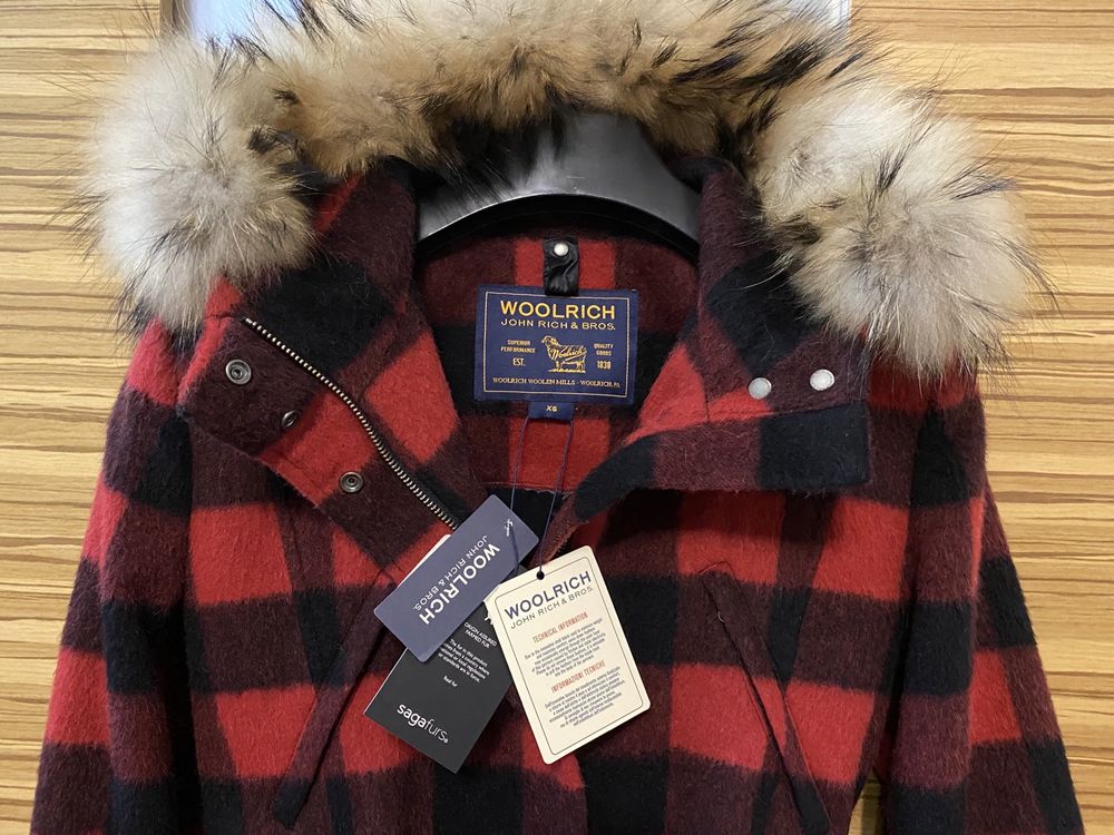 Woolrich оригинал Знаменитая шерстяная парка пальто куртка женска