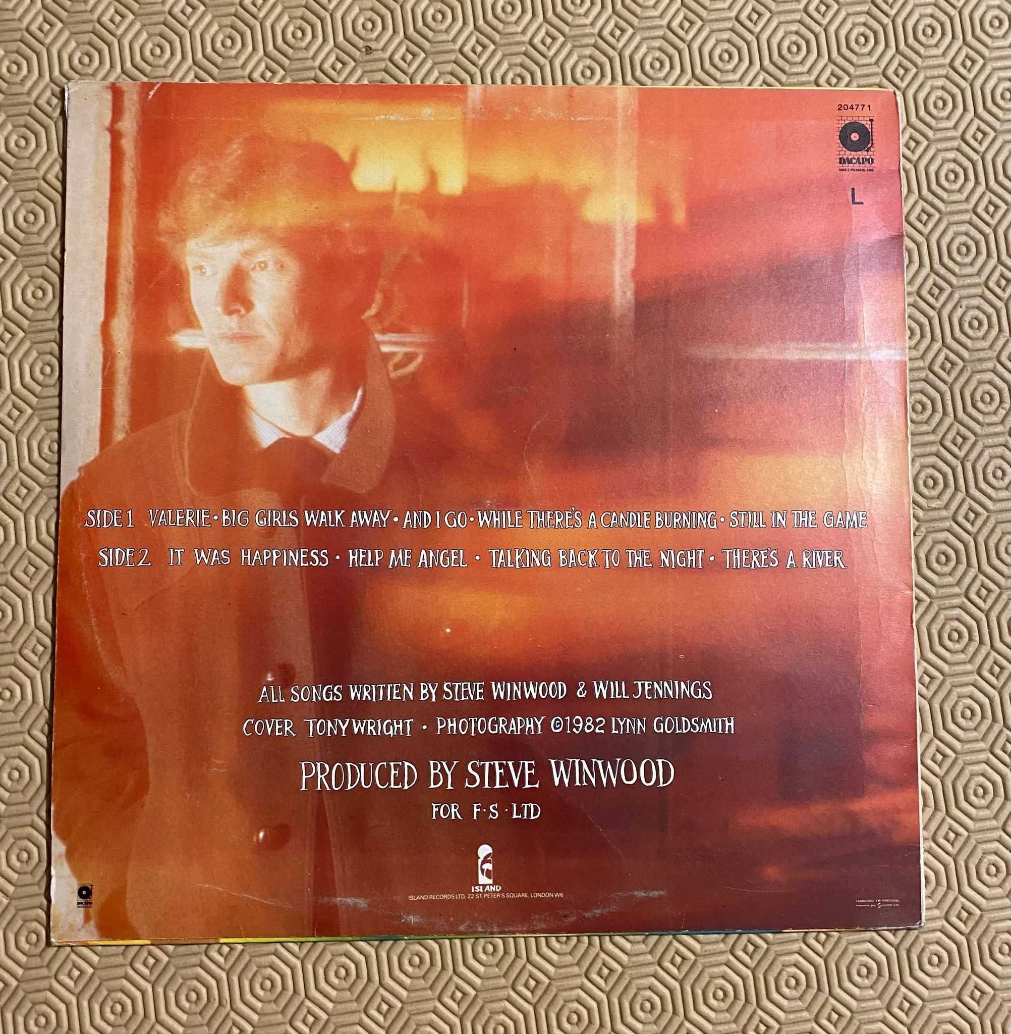 Disco vinil Steve Winwood