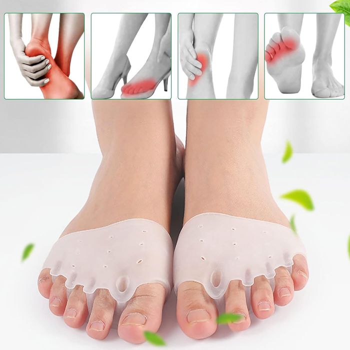 Żelowy Separator Haluksów Opaska na Haluksy Orteza Palców u Nóg