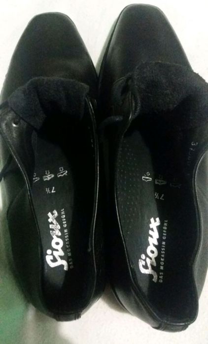 туфлі з Німеччини натуральна шкіра фірма Sioux.