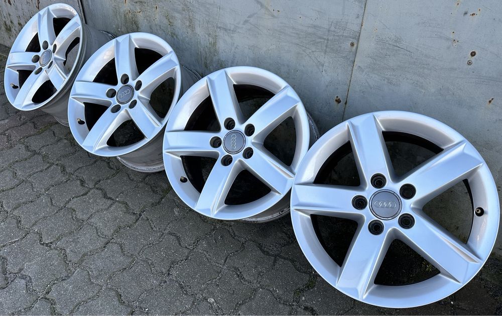 Felgi aluminiowe alufelgi AUDI 5x112 ET46 R16!