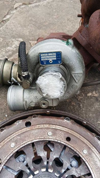 Турбіна з колектором у зборі VW T4 2.5 TDI 102 к.с. (ACV)