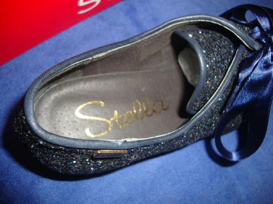 Sapatos Multi-brilhantes Azul Stella (Novos)