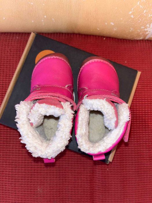 Дитячі зимові черевики D.D.Step Barefoot (розмір 23/ 14,3см)