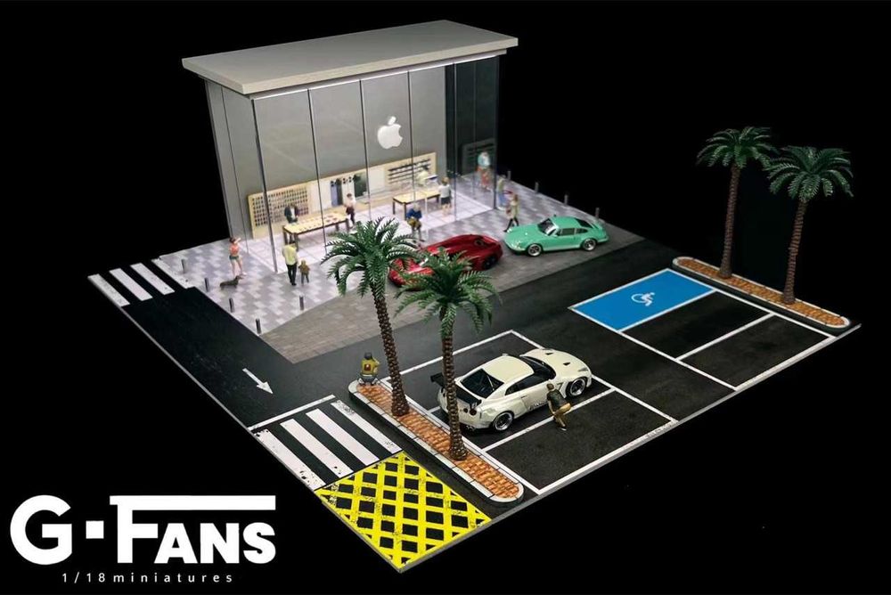 1:64 Apple Store Diorama - G-Fans
