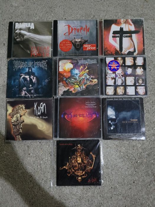 10 cds de musica originais