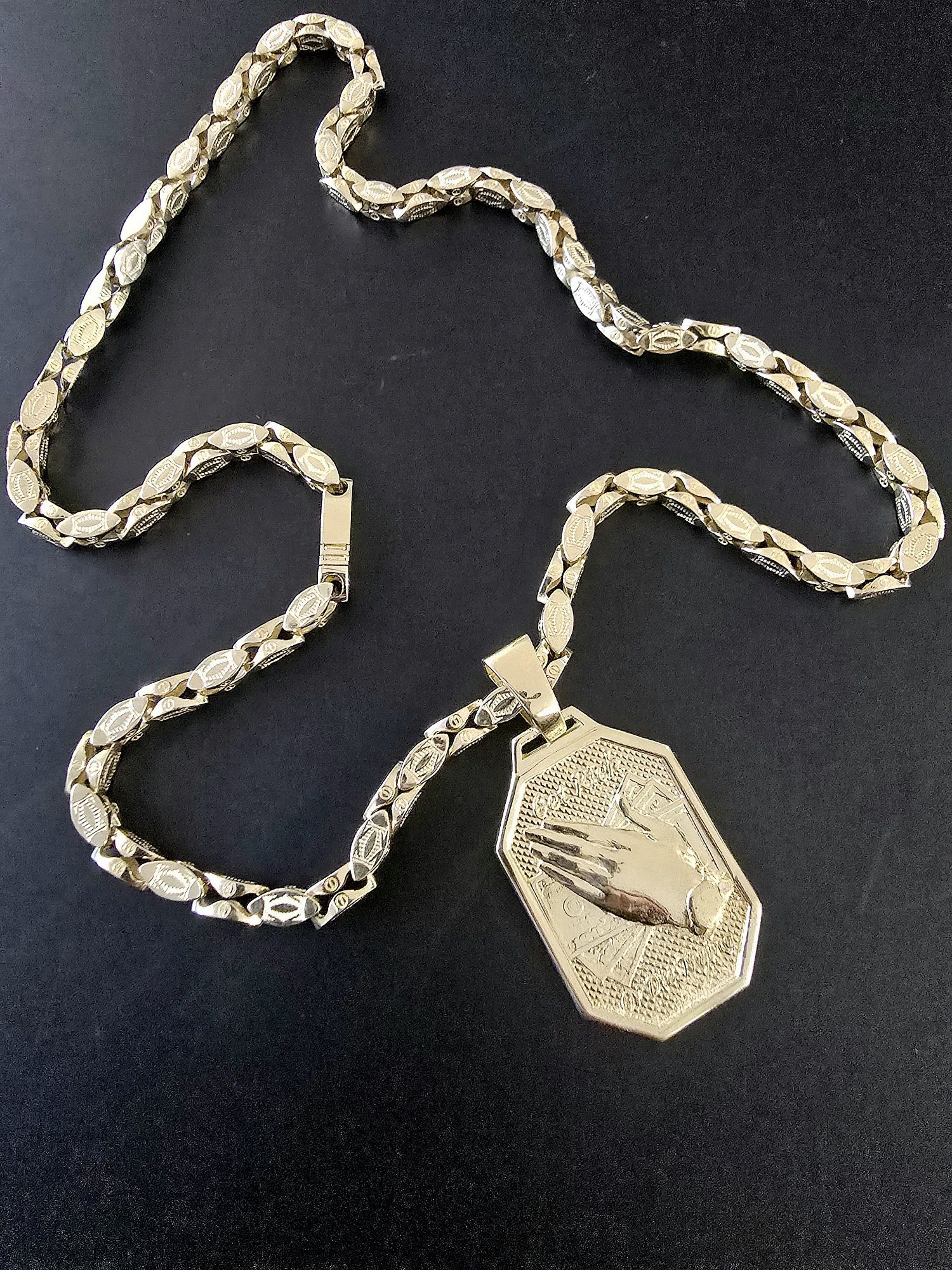 Nowy złoty Łańcuszek Cartier PR.585 14K