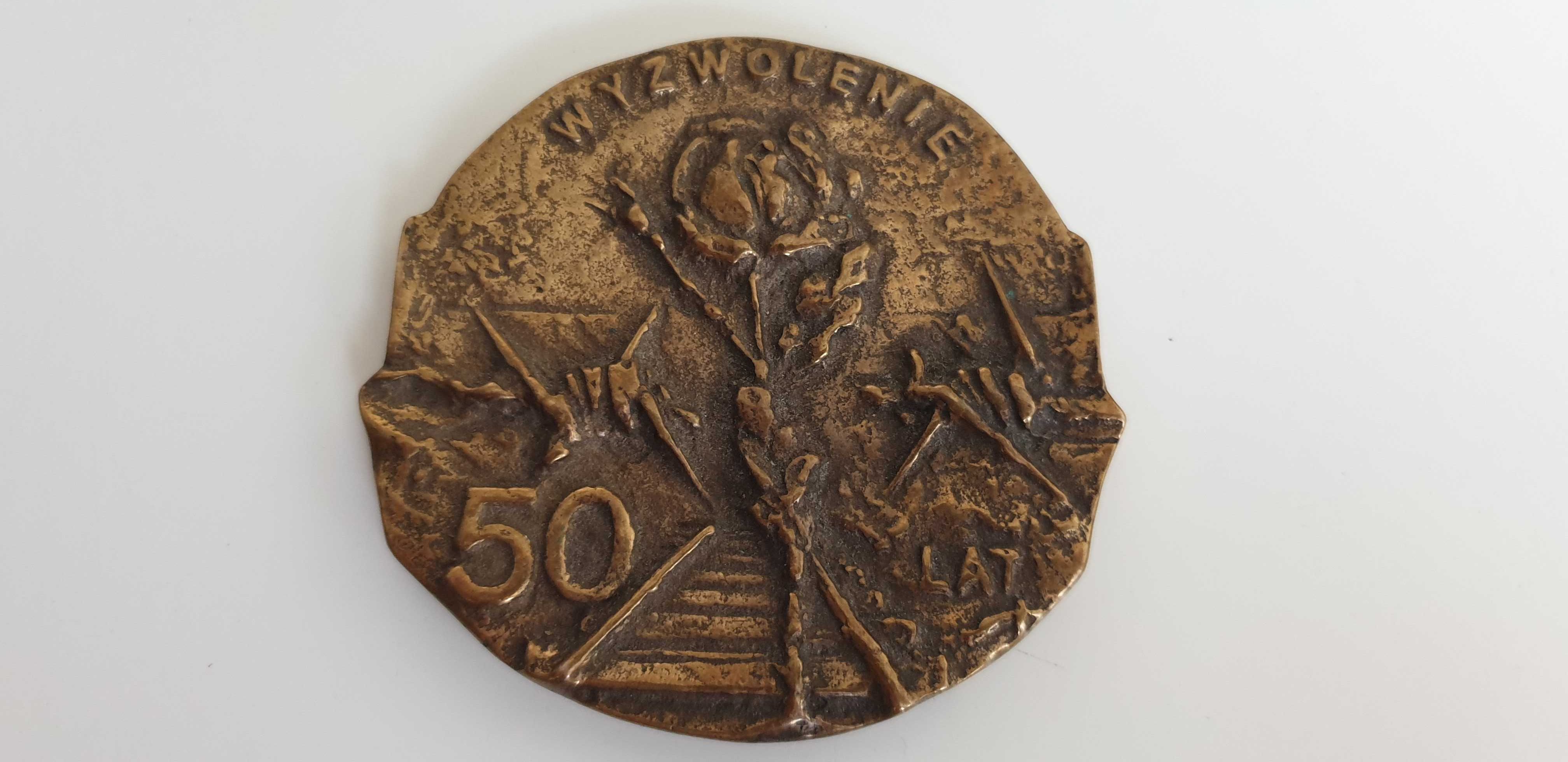 Starocie z Gdyni - Medal 50 lat Wyzwolenia M. Kolbe