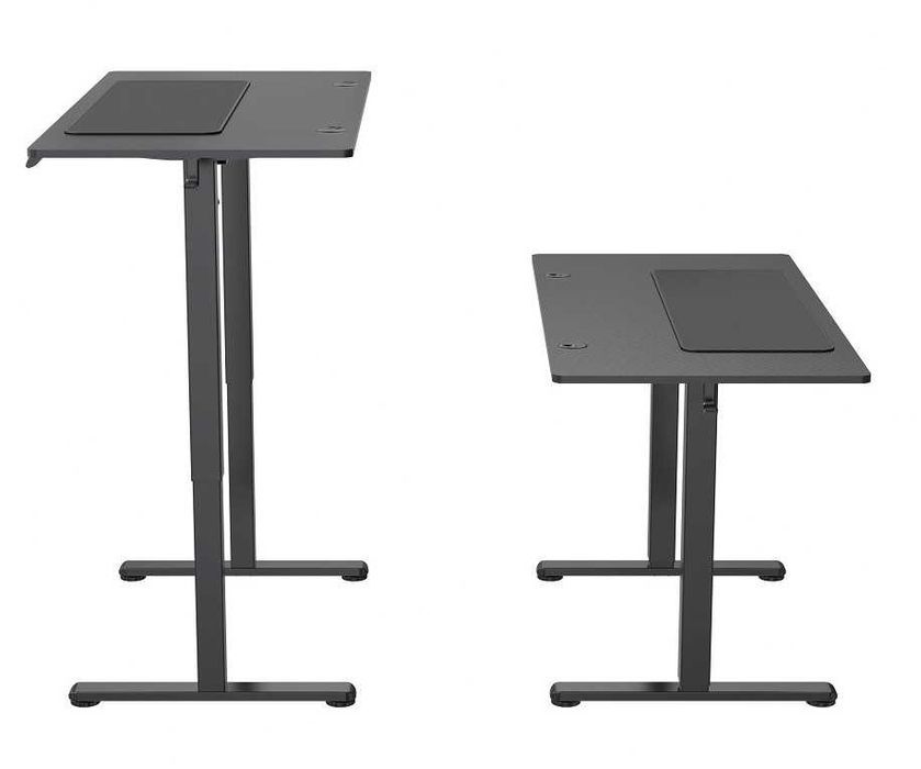 NOWE Biurko Elektryczne Regulowane 120x60 Gamingowe Podnoszone FAKTURA