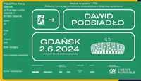 2 Bilety na koncert Dawid Podsiadło 2.06 Gdańsk