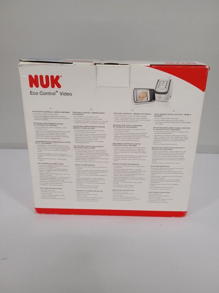 Nuk Eco Control + Video Elektroniczna Niania