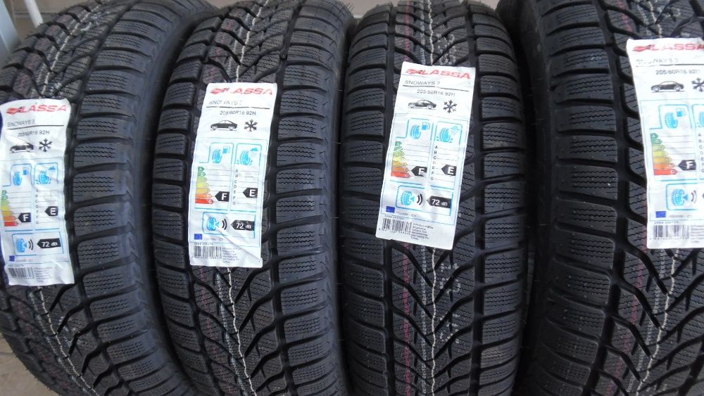 Nowe 205/60R16 LASSA Snoways 3 , XL , gr.Bridgestone , Zimowe , ANDAR
