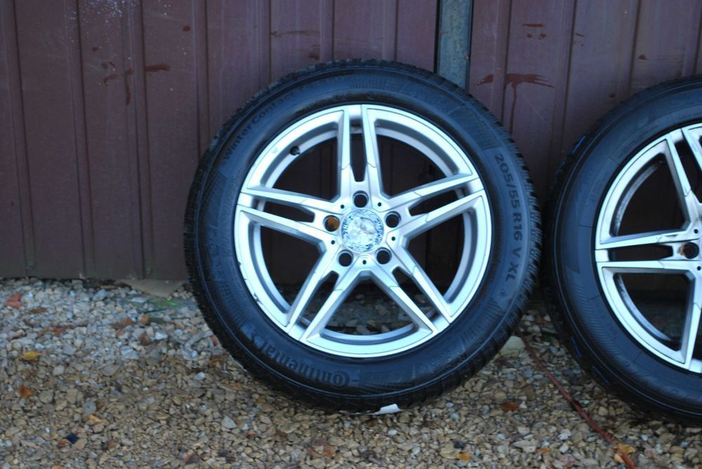Koła 205/55 R16 5x112 Alufelgi + opony zimowe Mercedes A B Klasa