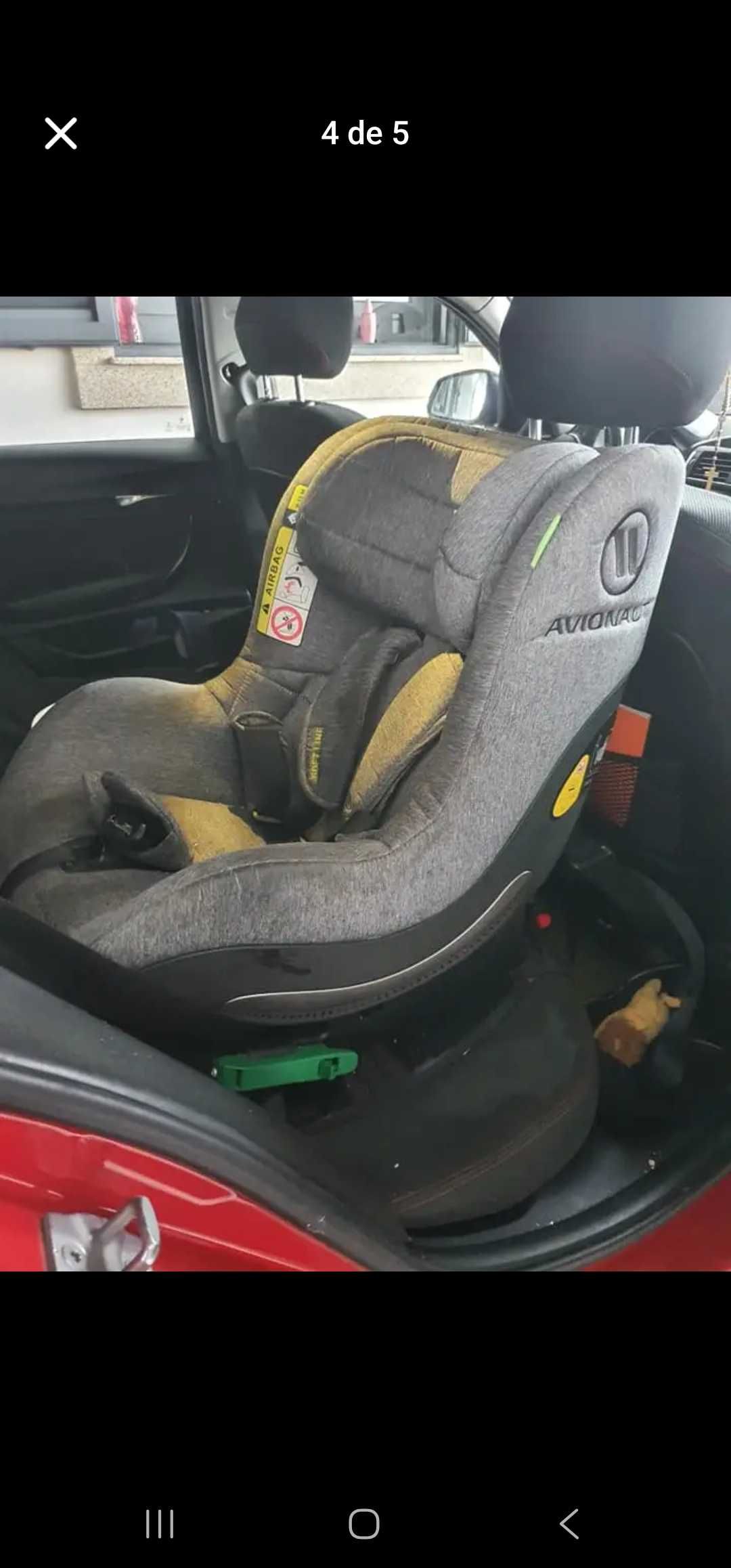 Cadeira auto bebe
